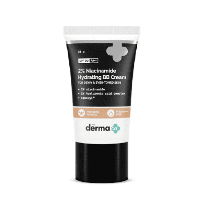The Derma Co 2% Niacinamide Hydrating BB Cream - Ivory - Skin Beauty